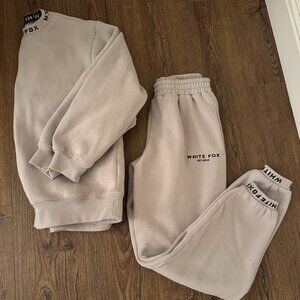 White Fox sweat set